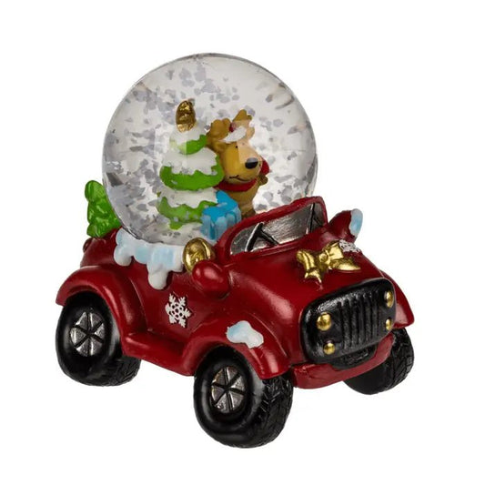 Christmas Reindeer Snow Globe