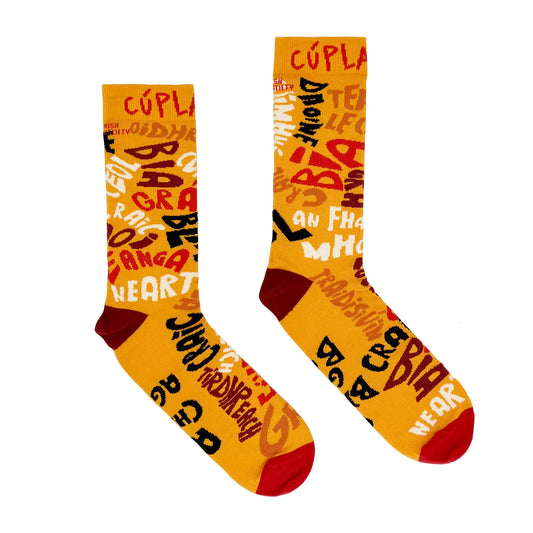 Cúpla Focal - Irish Language Socks