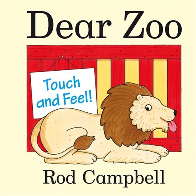 Dear Zoo Touch and Feel Book by Rod Campbell cover