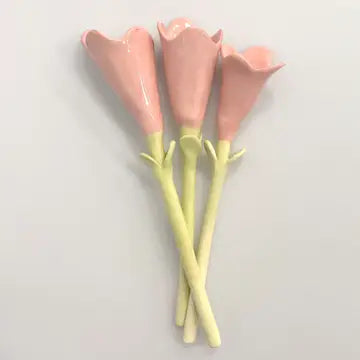 Ceramic Tulip - hand made & hand painted