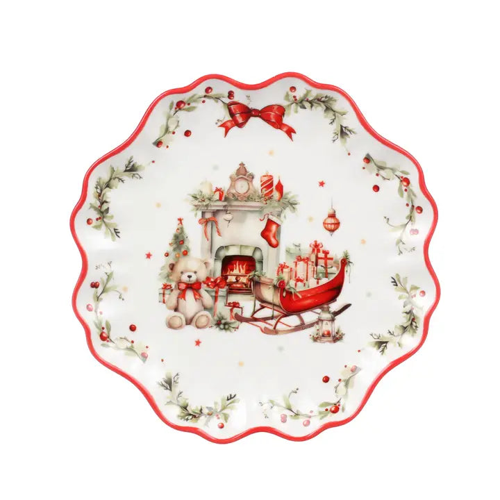 Porcelain Vintage Christmas Set