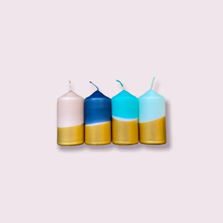 Vegan Dip Dye Candles