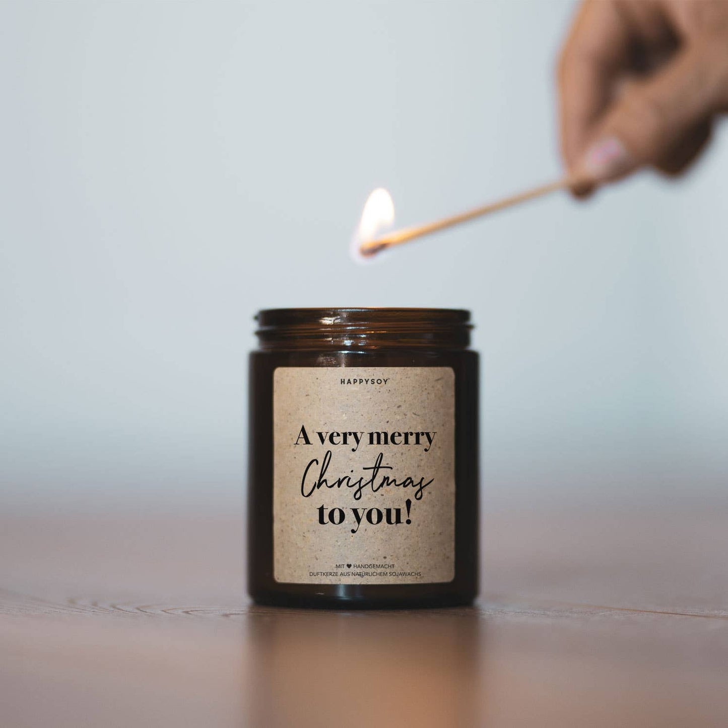 Merry Christmas Candle
