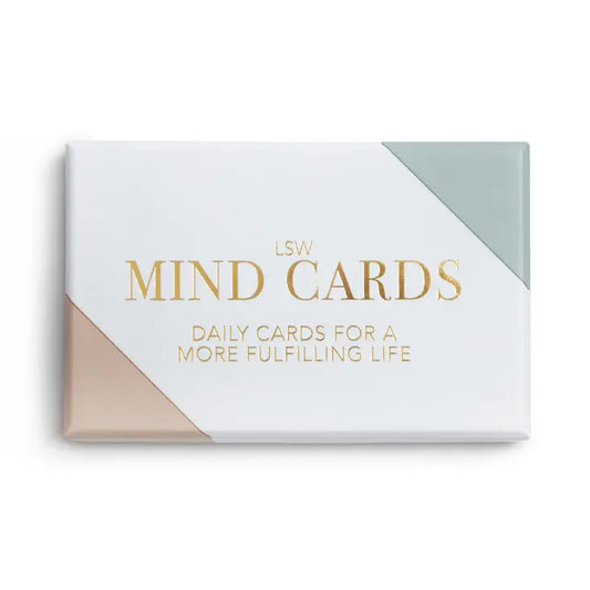 Mind Cards: Wellbeing Cards, Self Care, Mindfulness