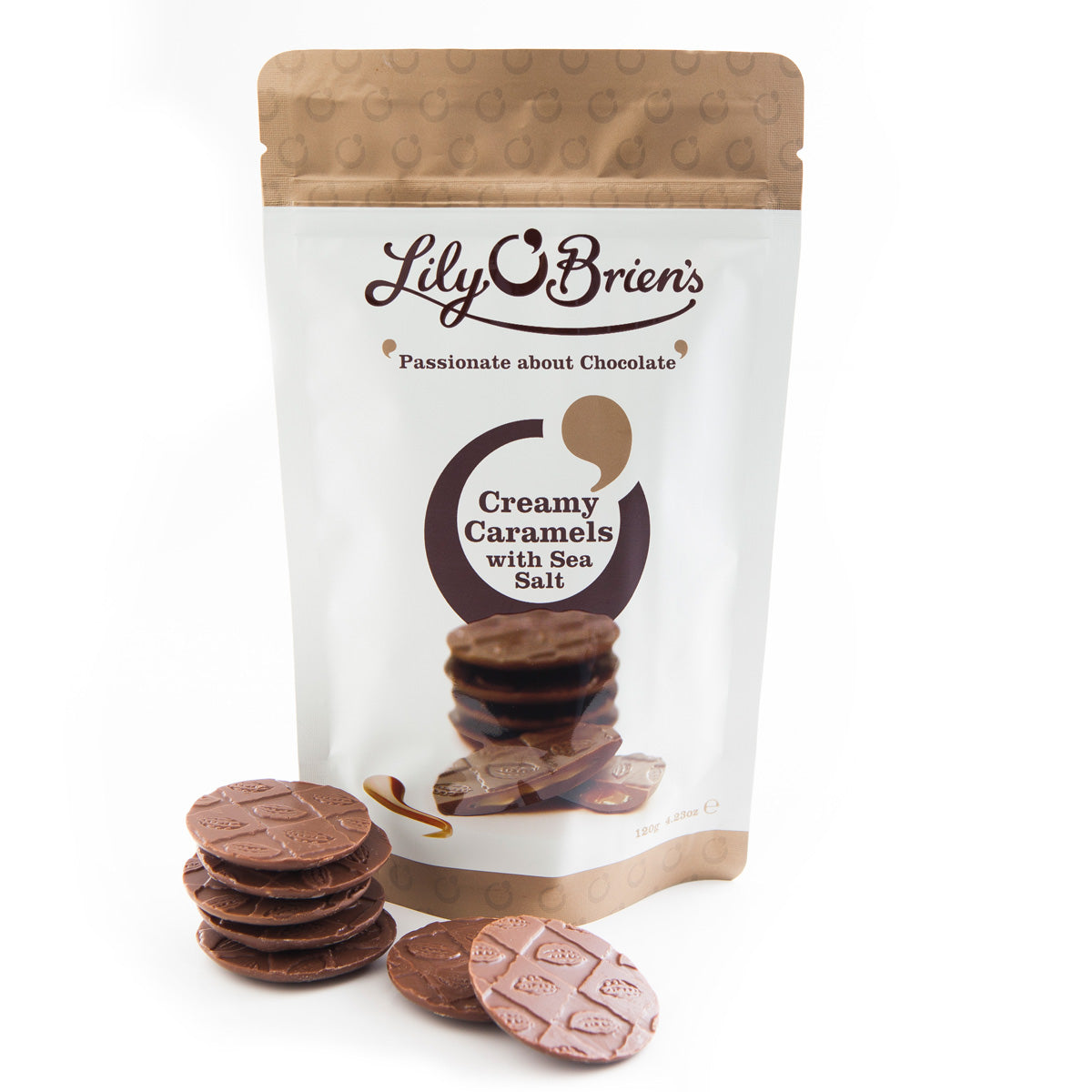 Lily O'Briens Creamy Caramel & Sea Salt Share Bag