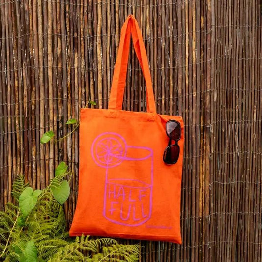 Glass Half Full Tote Bag