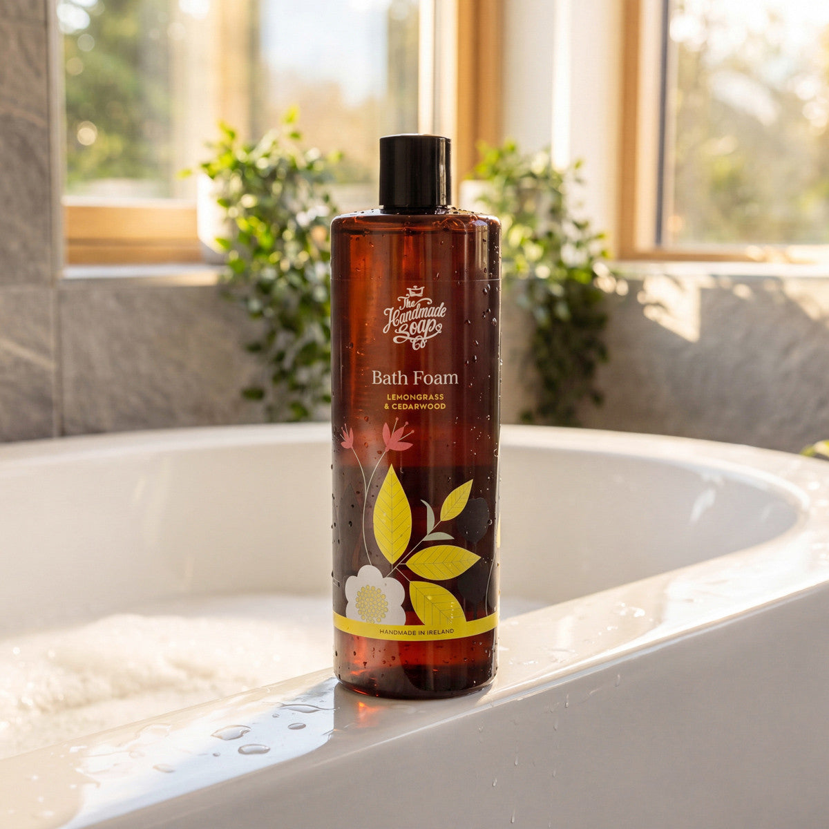 The Handmade Soap Company Bath Foam Lemongrass and Cedarwood