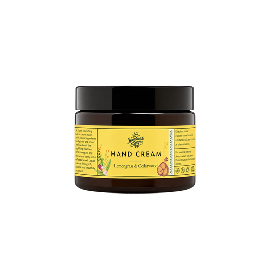 The Handmade Soap Company Hand Cream Lemongrass and Cedarwood – centred smaller product image