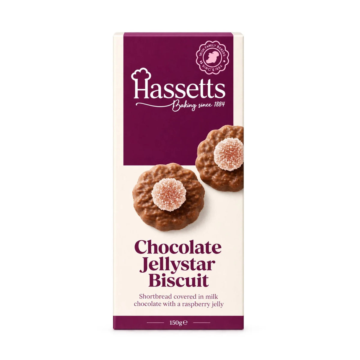 Hassetts Bakery Chocolate Jellystar Cookies