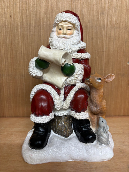 Santa with Deer