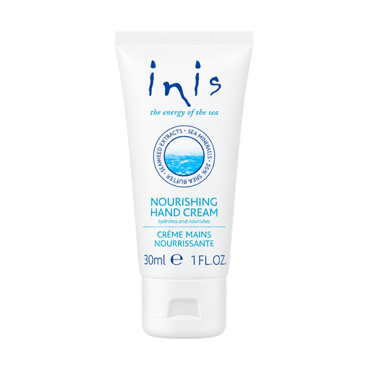 Inis Nourishing Hand Cream 30ml on transparent background