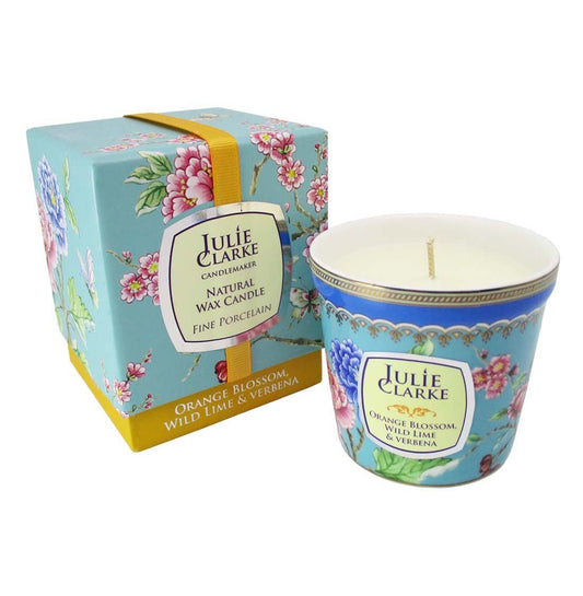 Julie Clarke Orange Blossom, Wild Lime & Verbena Botanic Candle