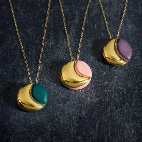 Phases of the Moon Necklace