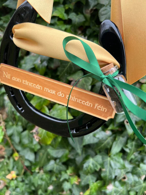 Irish horse shoe sign