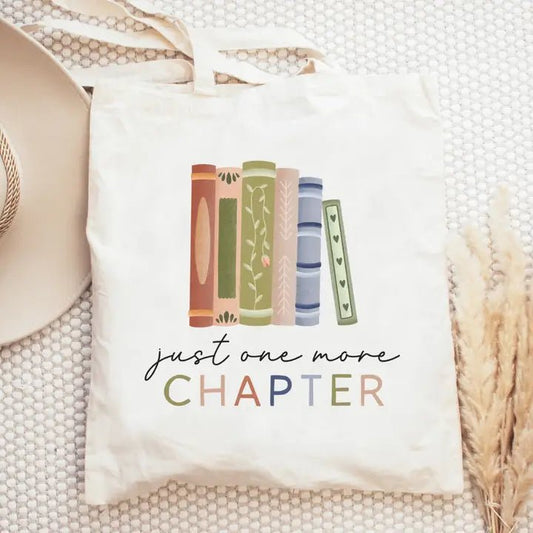 One More Chapter Tote Bag