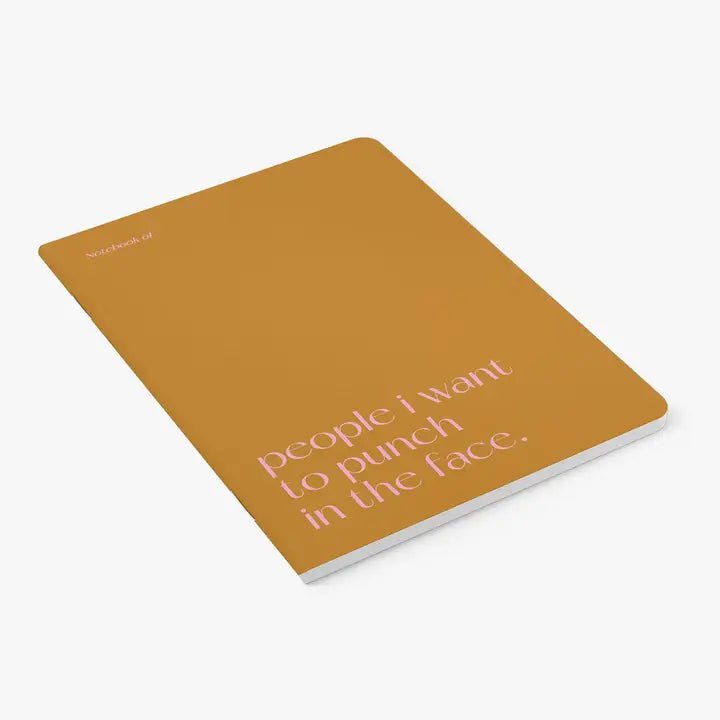 Punch In The Face Journal