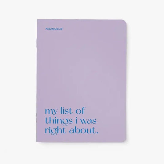 Right About  Journal