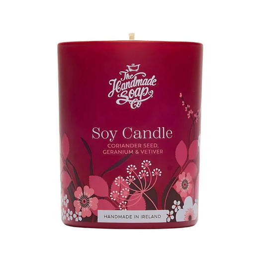 The Handmade Soap Company, Mini Candle Coriander Seed, Geranium & Vetiver