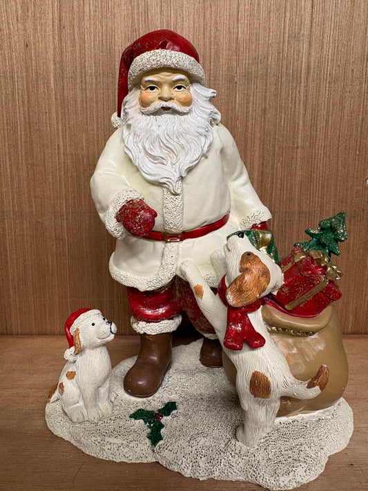 Santa with Dog
