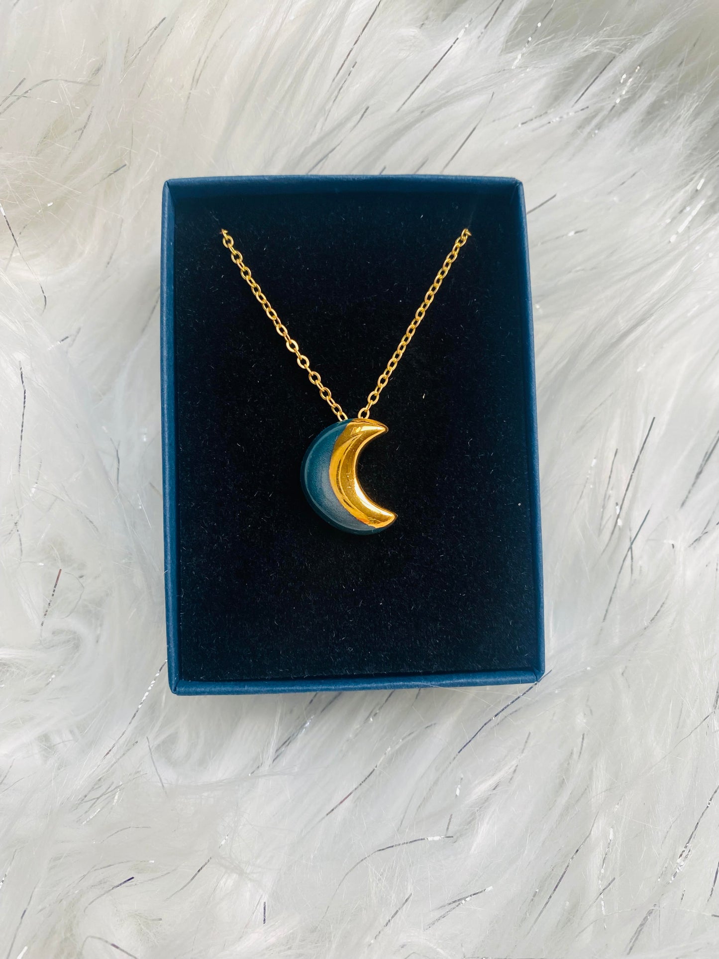 Phases of the Moon Necklace - NO GIFT BOX
