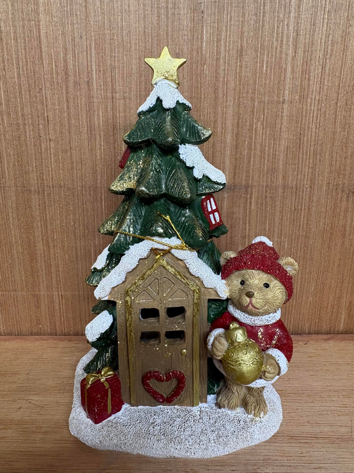 Christmas Tree with Teddy