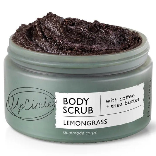 UpCircle Lemongrass Body Scrub with Coffee + Shea Butter