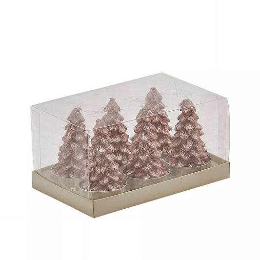 Set of 6 Christmas Tree Candles