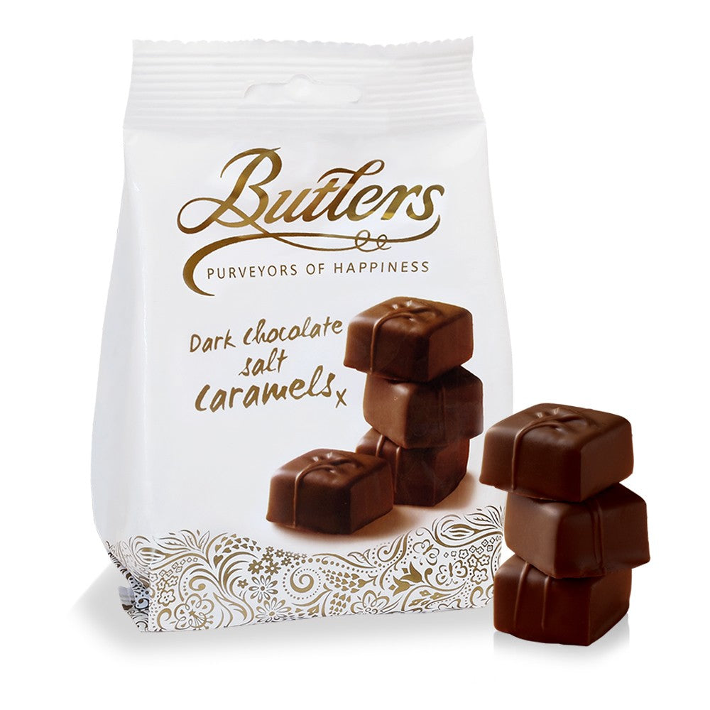 Butlers Dark Chocolate Salt Caramels Bag
