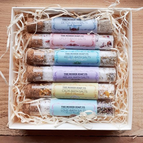 Moher Soap Company Bath Salts Ireland-Irish Bath Salts Gift-Irish Bath Salts Delivered