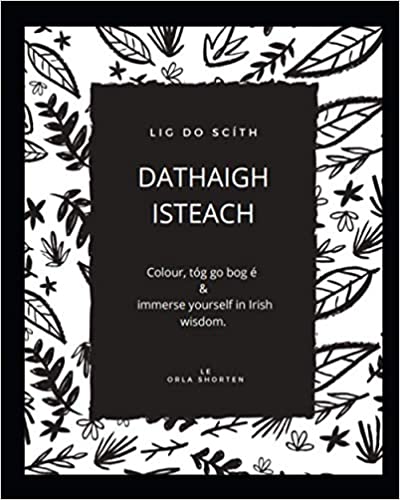Dathaigh Isteach-Adult Colouring Book Ireland-Irish Adult Colouring Book
