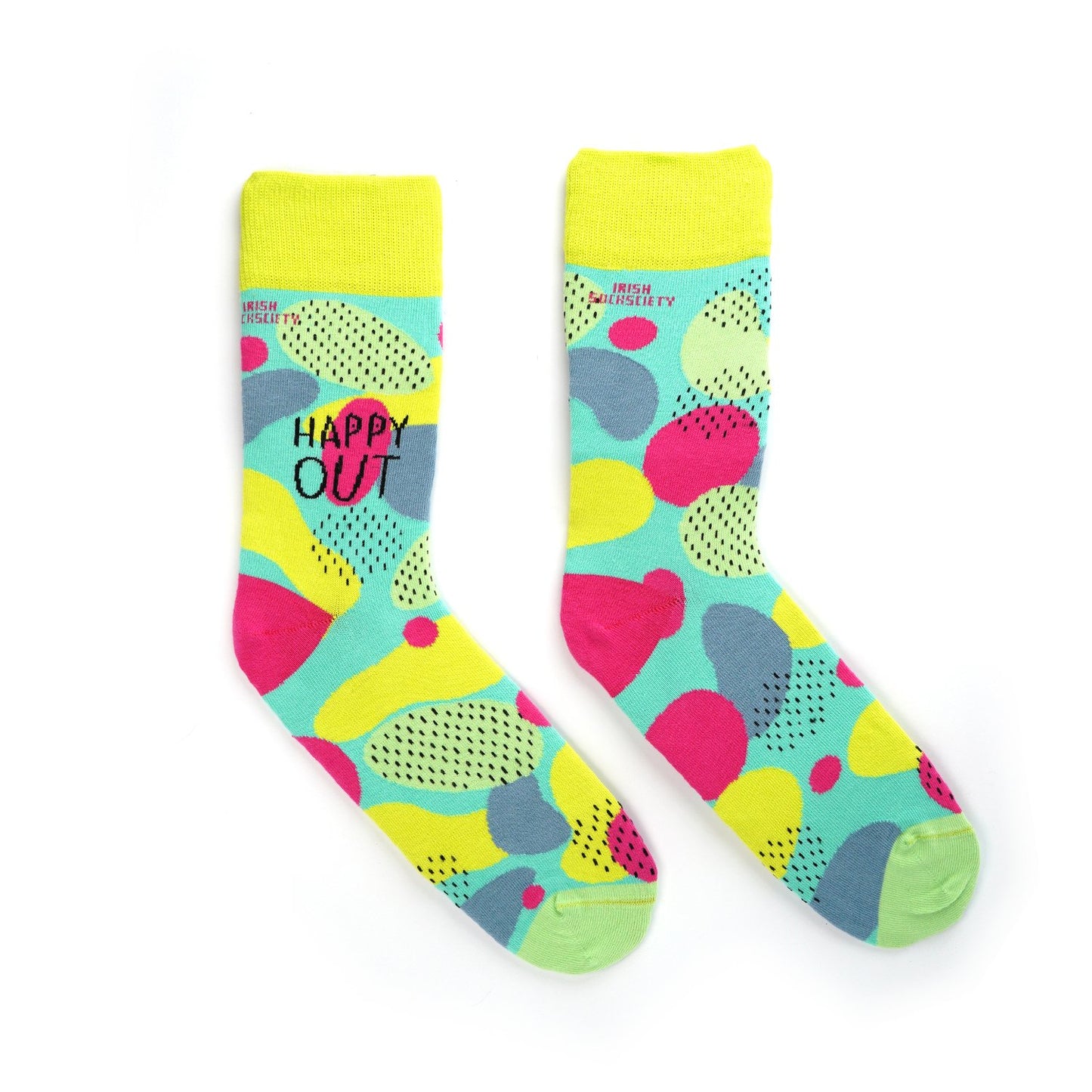 Irish Sockscciety-Happy Out Socks-Irish socksciety