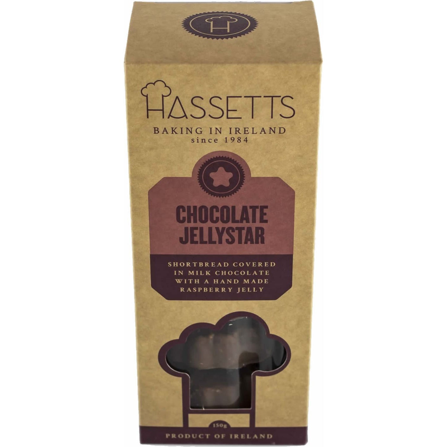 Hassetts Chocolate Jellystar Cookies-Irish Cookies-Irish Cookies Delivered-Irish Cookies Gift