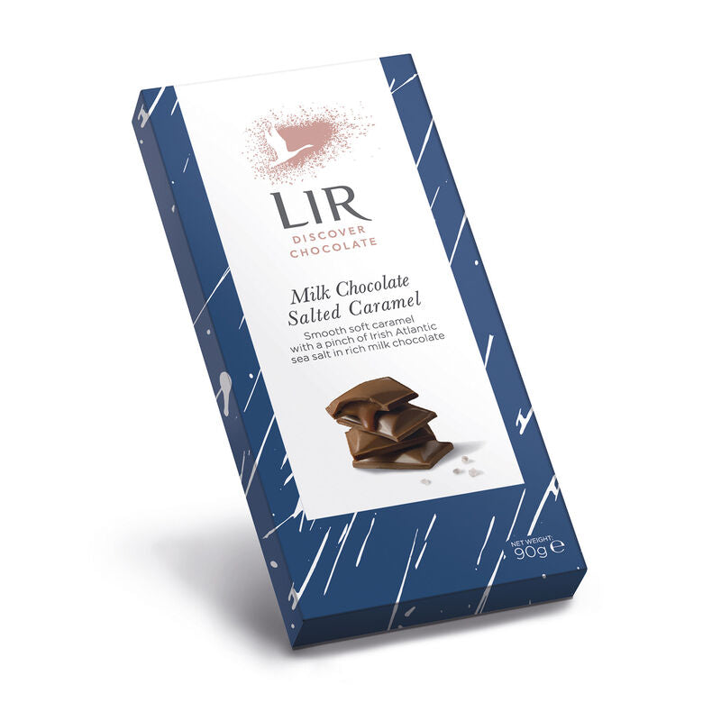 Lir Salted Carmel Chocolate Bar-Irish Chocolate Gifts-Chocolate Gifts Delivered