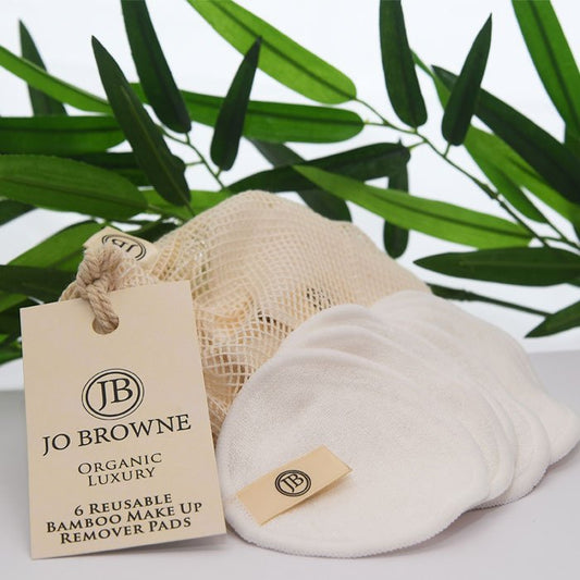 Jo Browne Organic Luxury Reusable Bamboo Makeup Remover Pads-Jo Browne Skincare