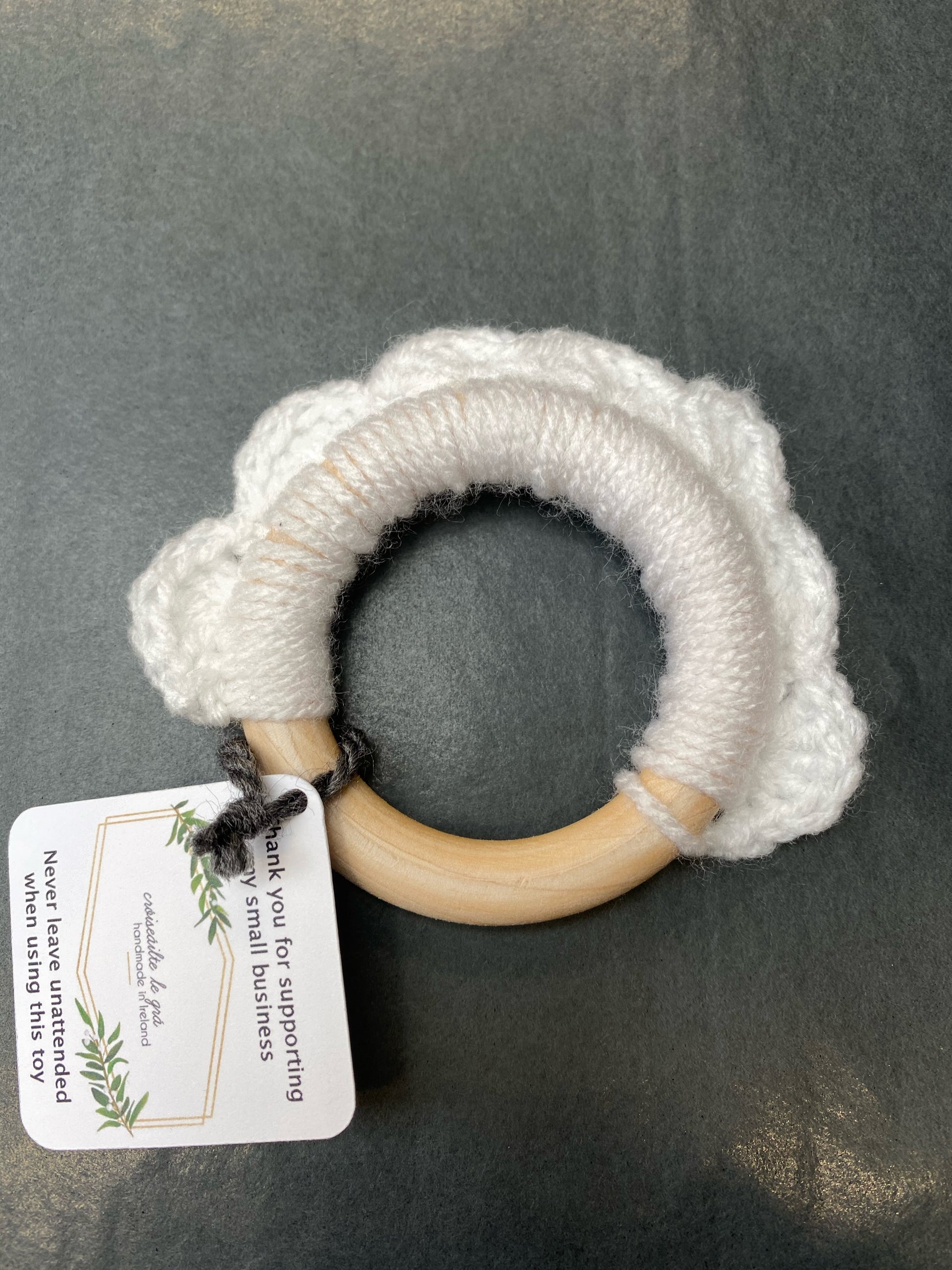 Teething Ring from Croiseailte le gra-Baby Gift Delivered Ireland