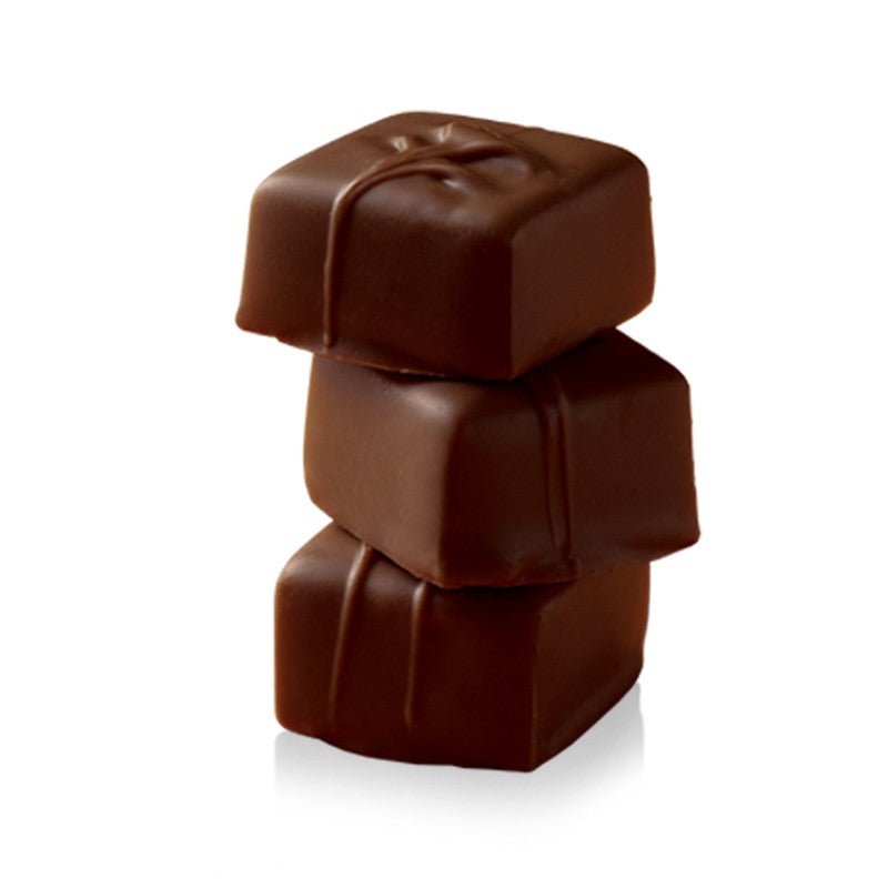 Dark Chocolate Salt Caramels