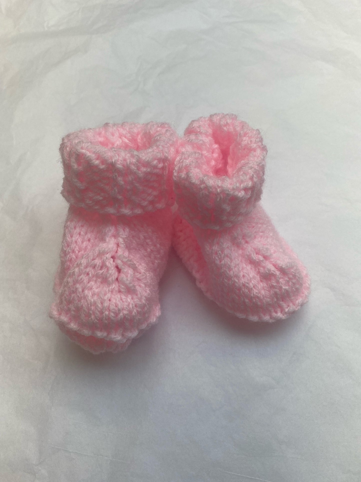 Hand knitted Baby Booties
